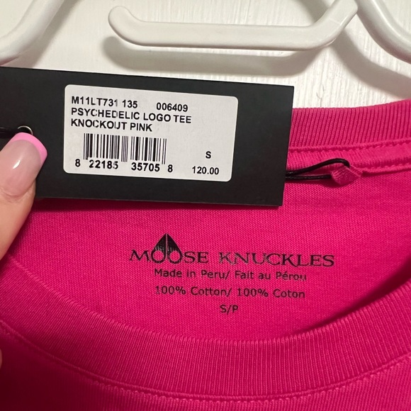 Moose Knuckles Womens T-shirt - Picture 3 of 3